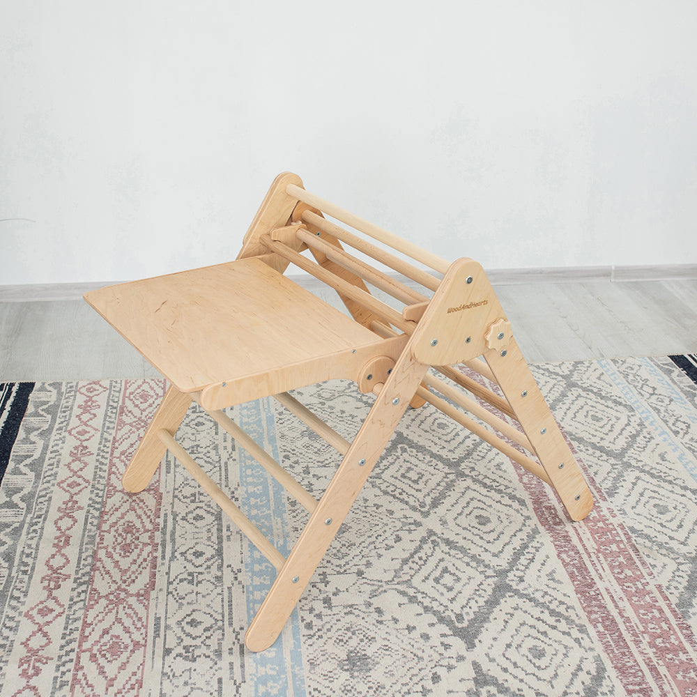 Wooden Easel for Montessori Triangle