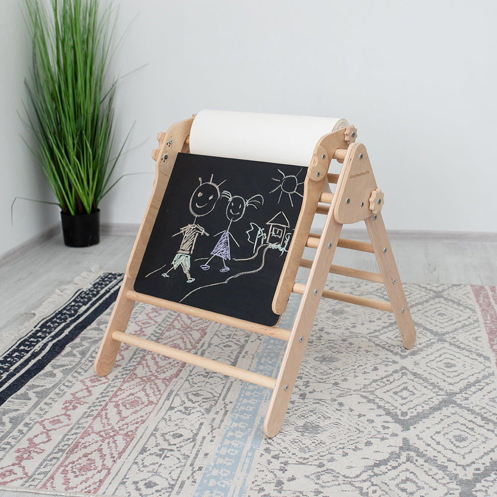 Wooden Easel for Montessori Triangle