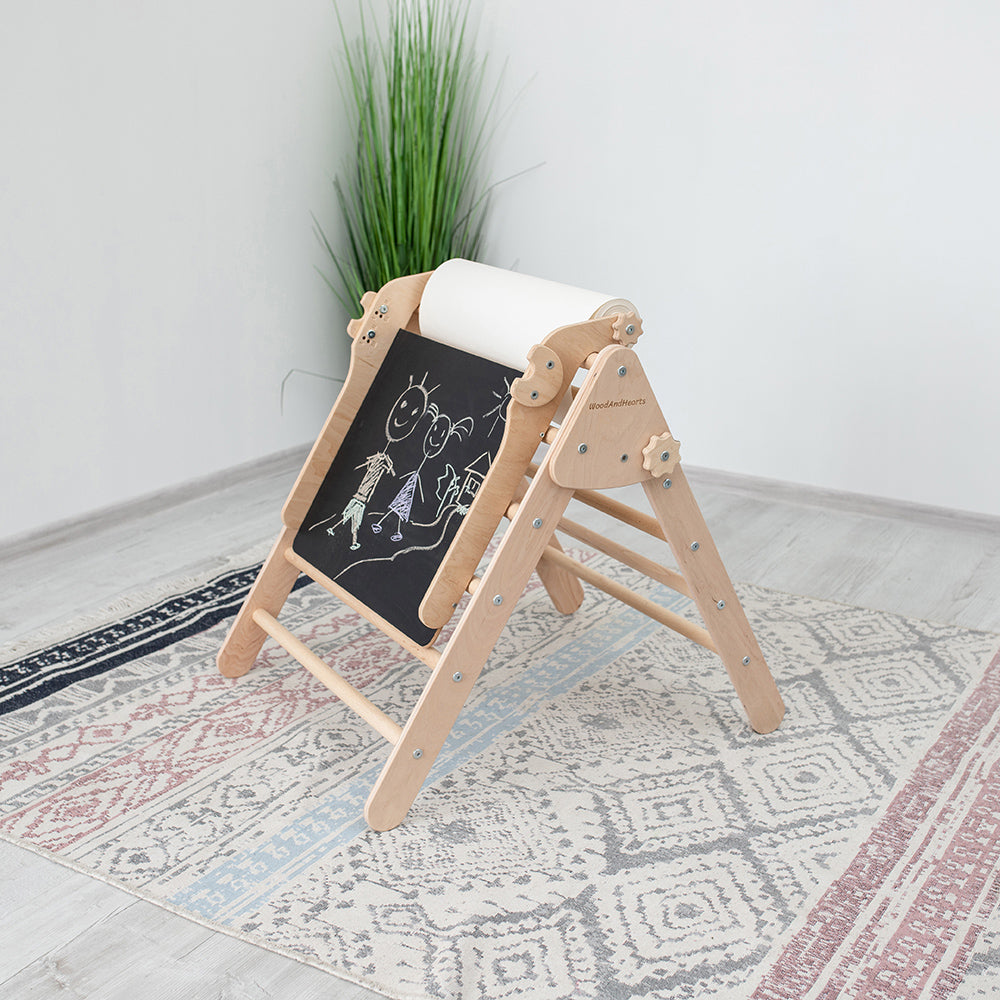 Wooden Easel for Montessori Triangle