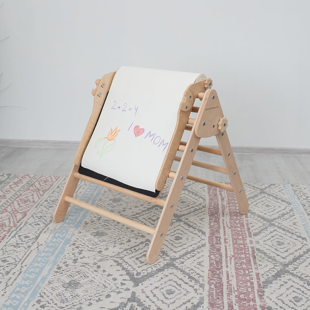 Wooden Easel for Montessori Triangle