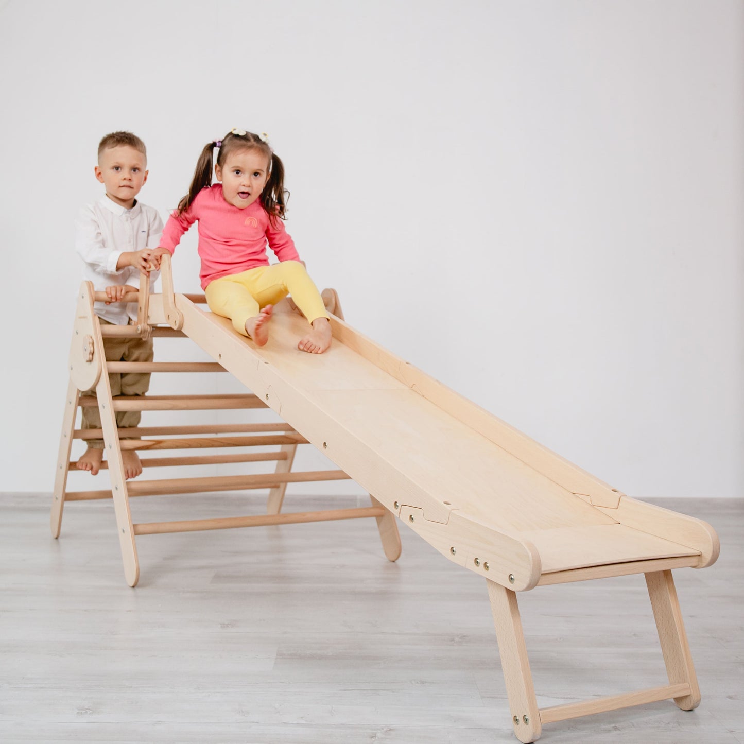 Wooden Climbing Set