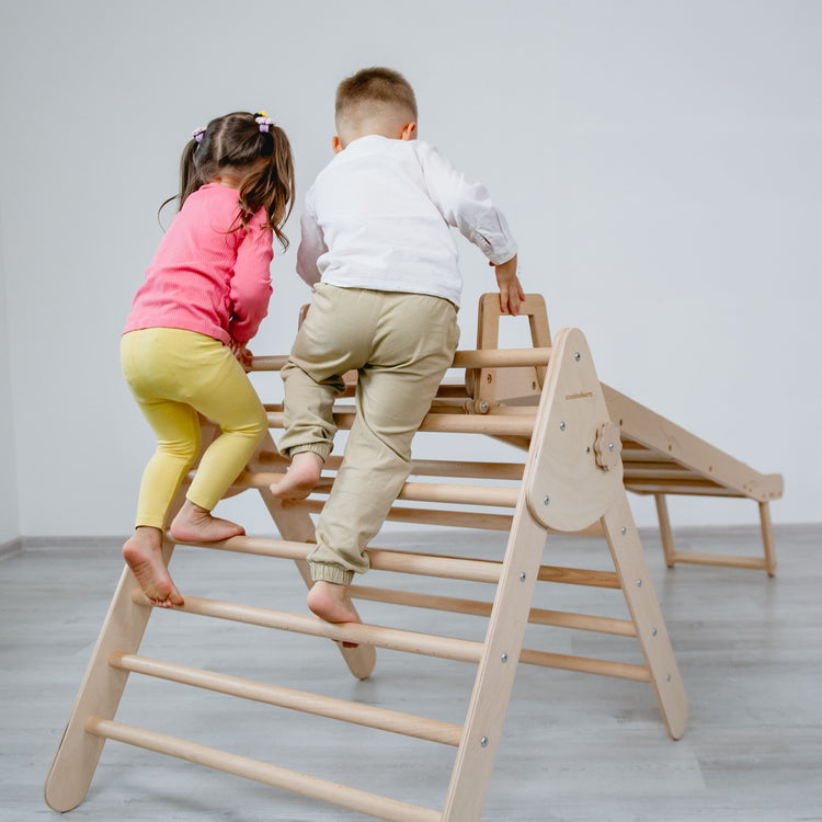 Wooden Climbing Set