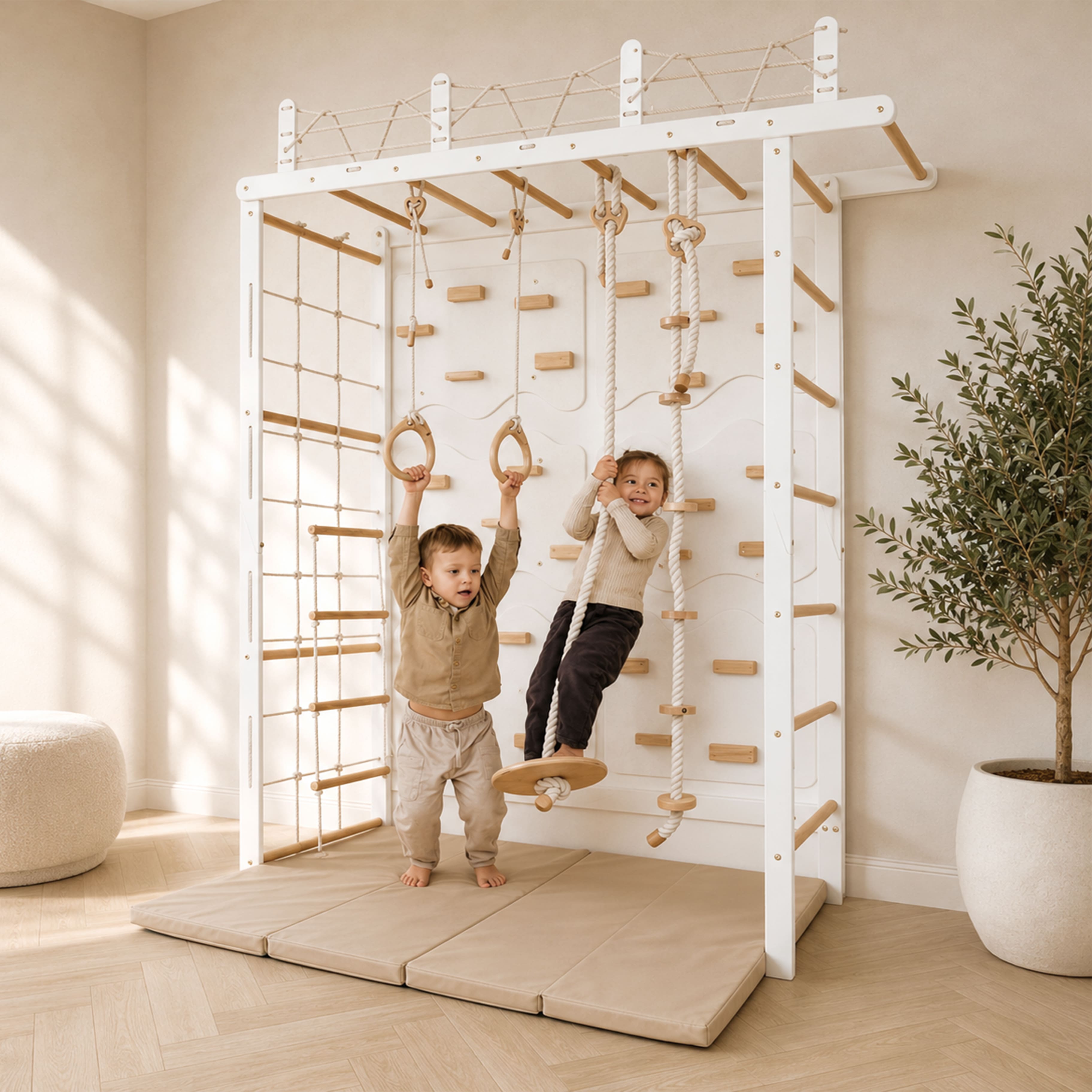 Playground Set with Monkey Bars
