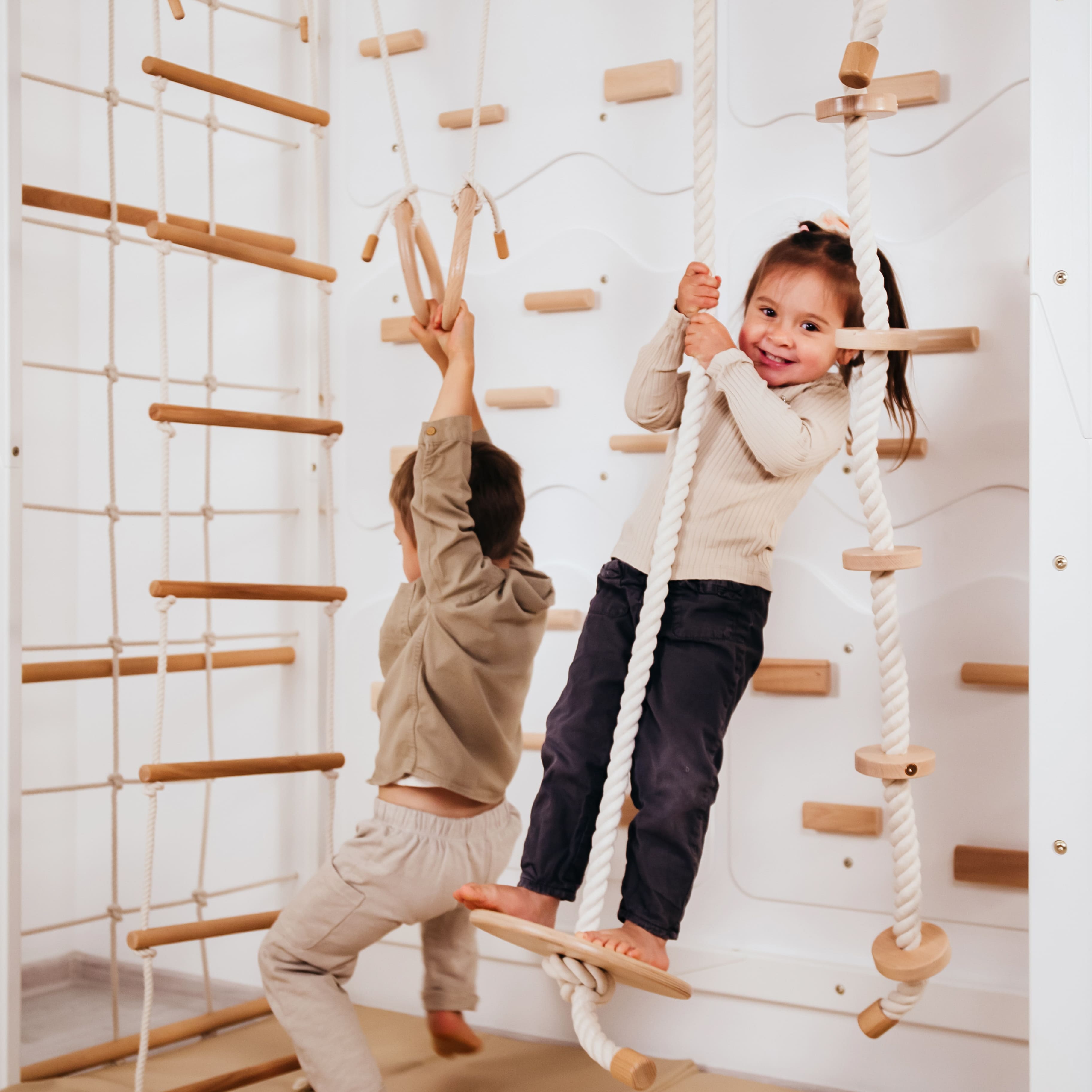 Playground Set with Monkey Bars