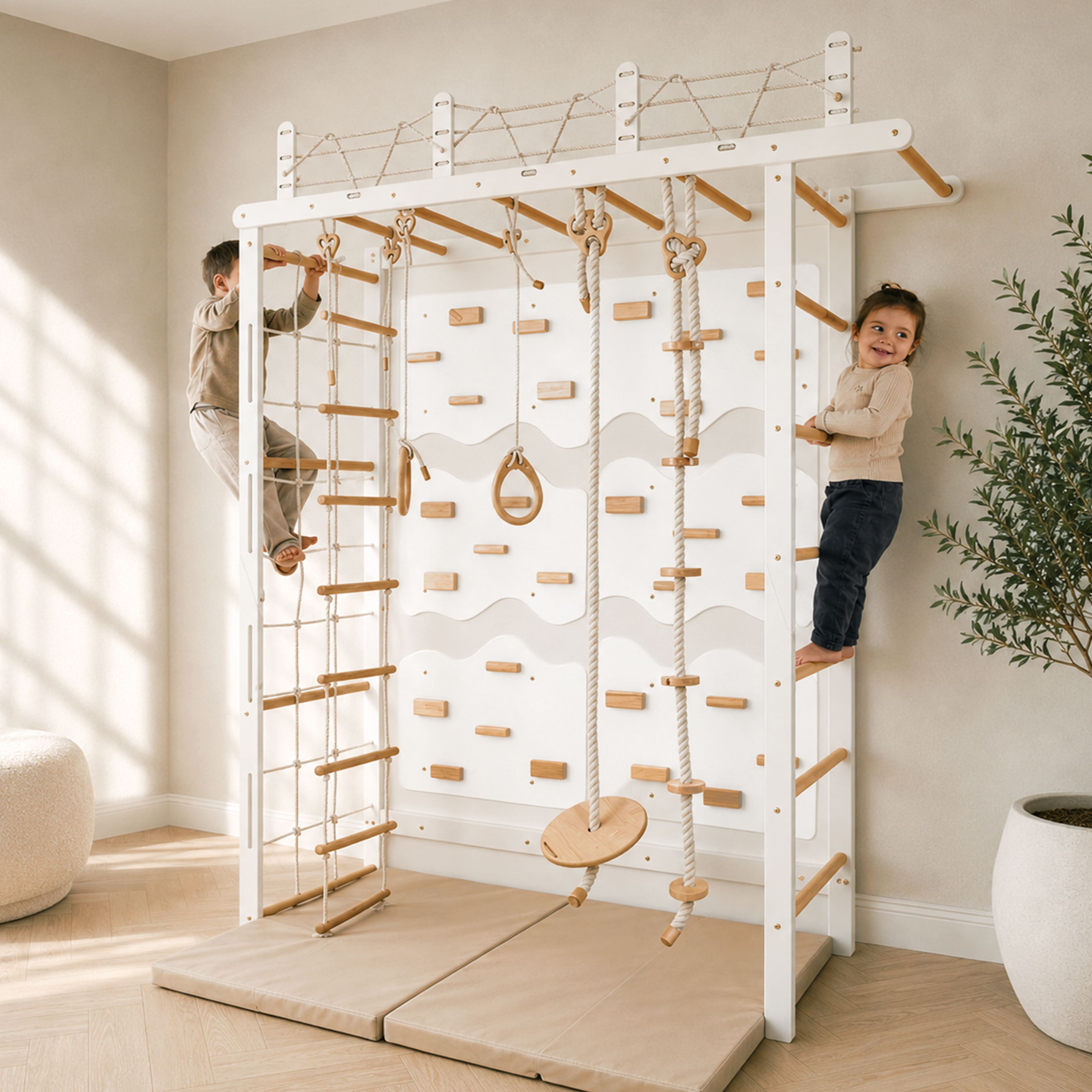 Playground Set with Monkey Bars