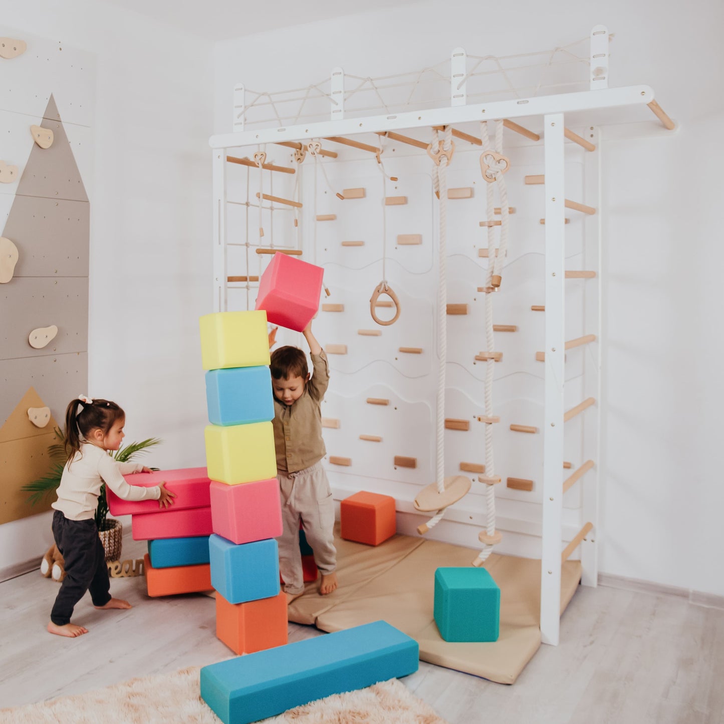 Playground Set with Monkey Bars