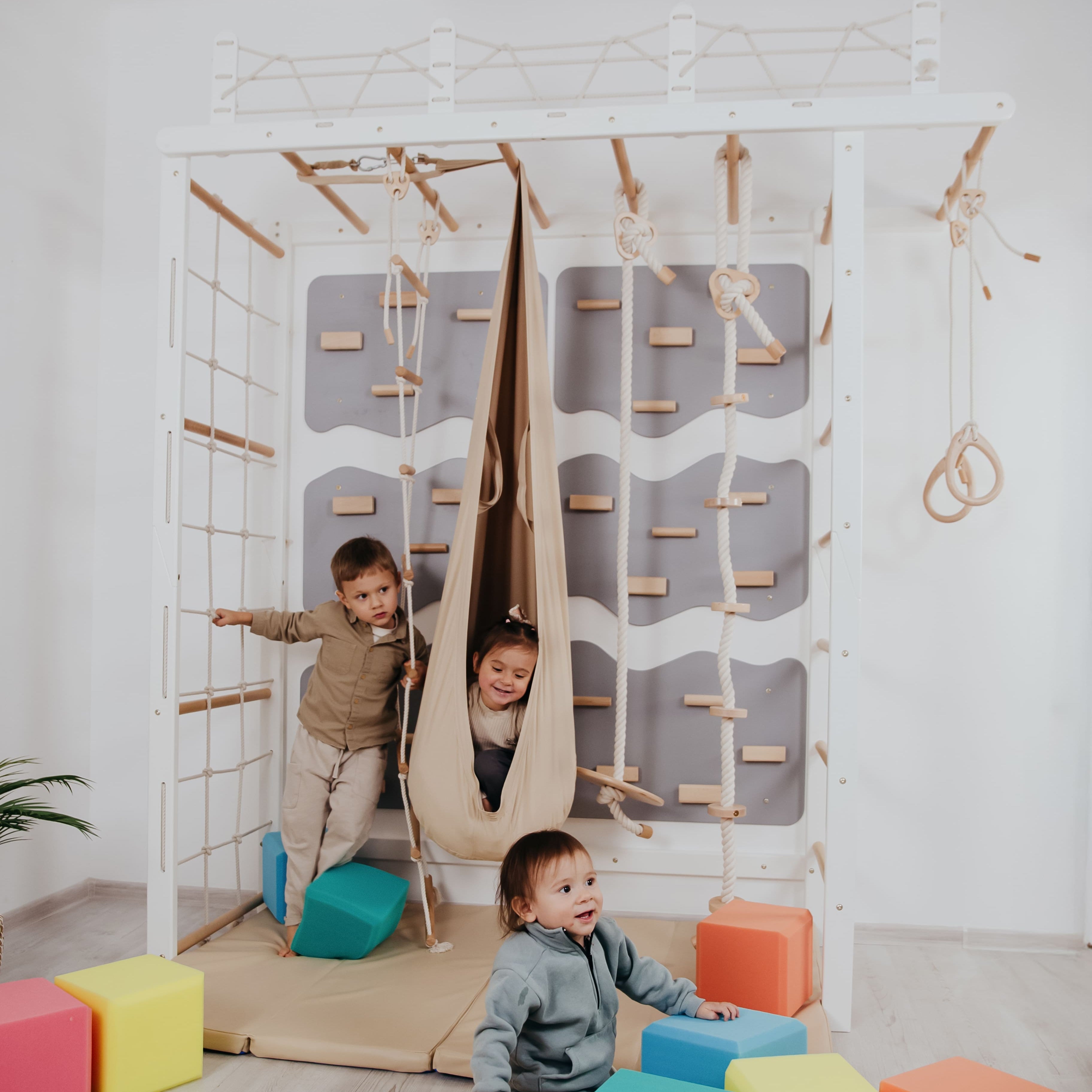 Playground Set with Monkey Bars