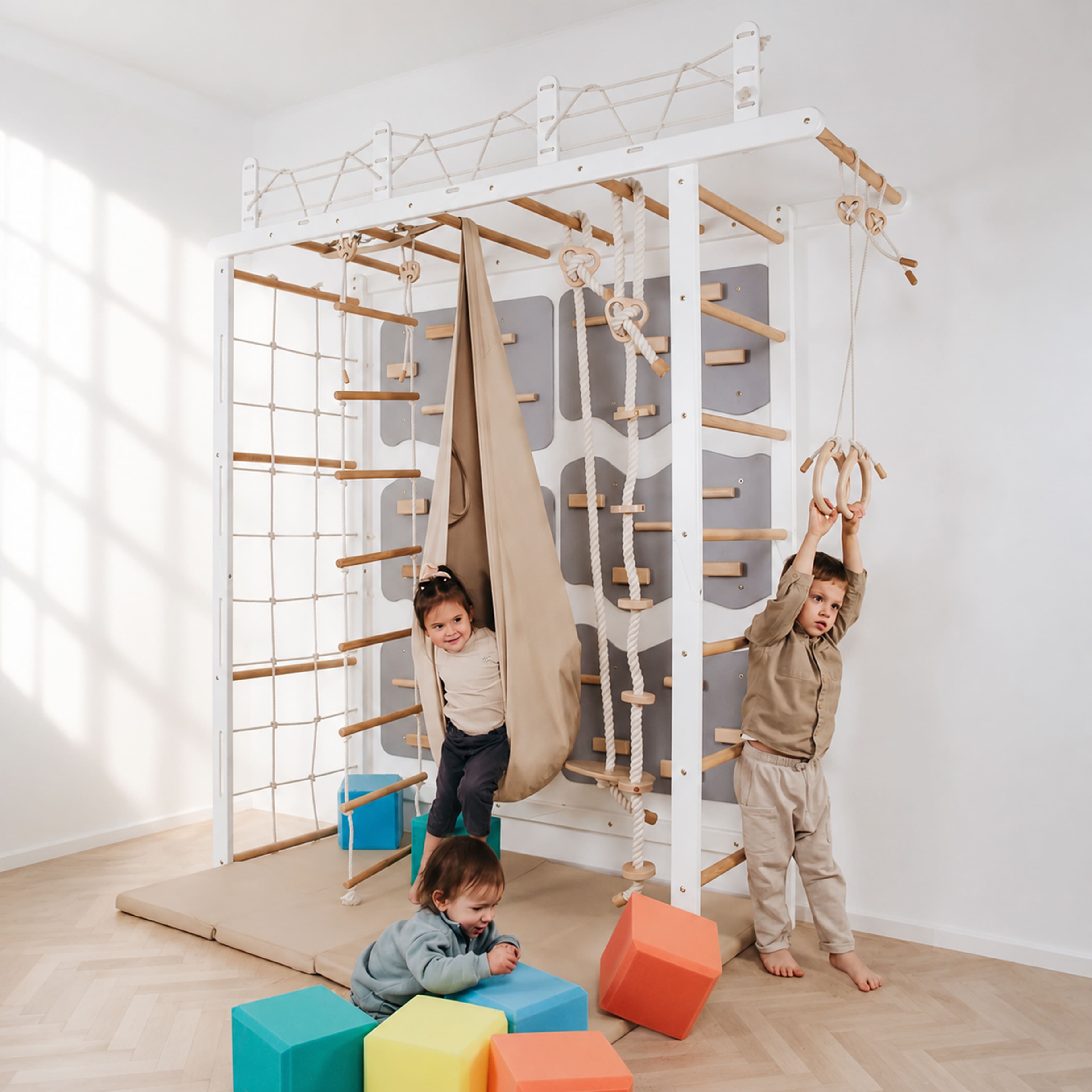 Playground Set with Monkey Bars