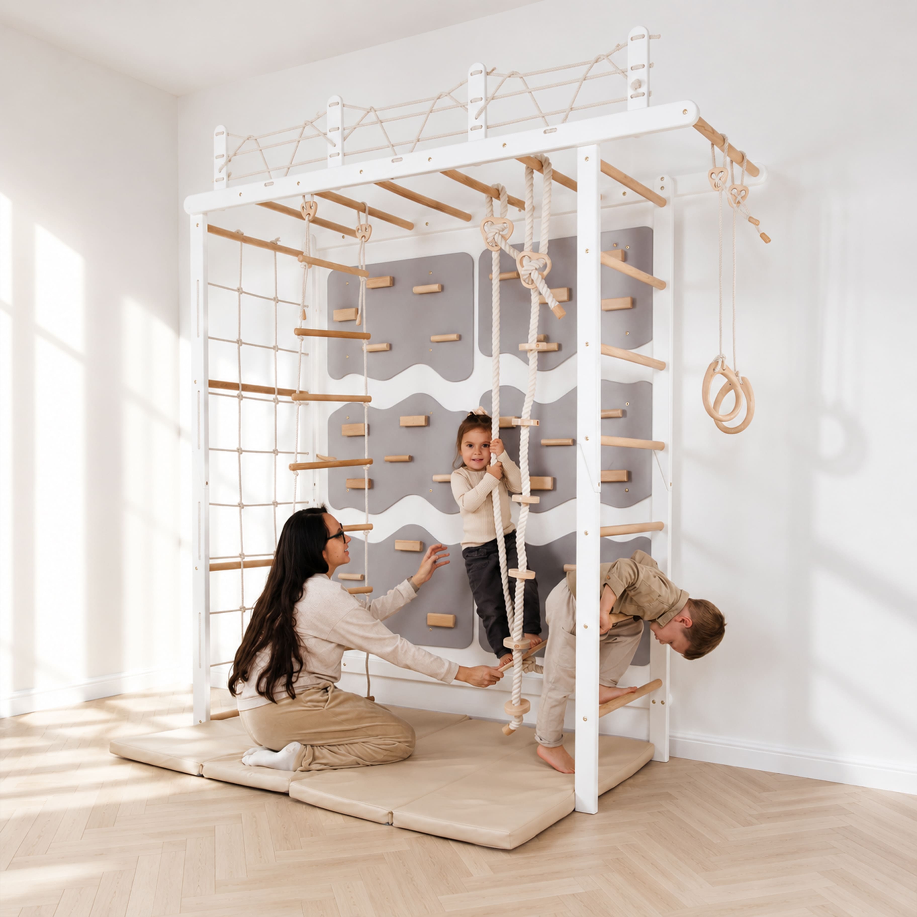 Playground Set with Monkey Bars