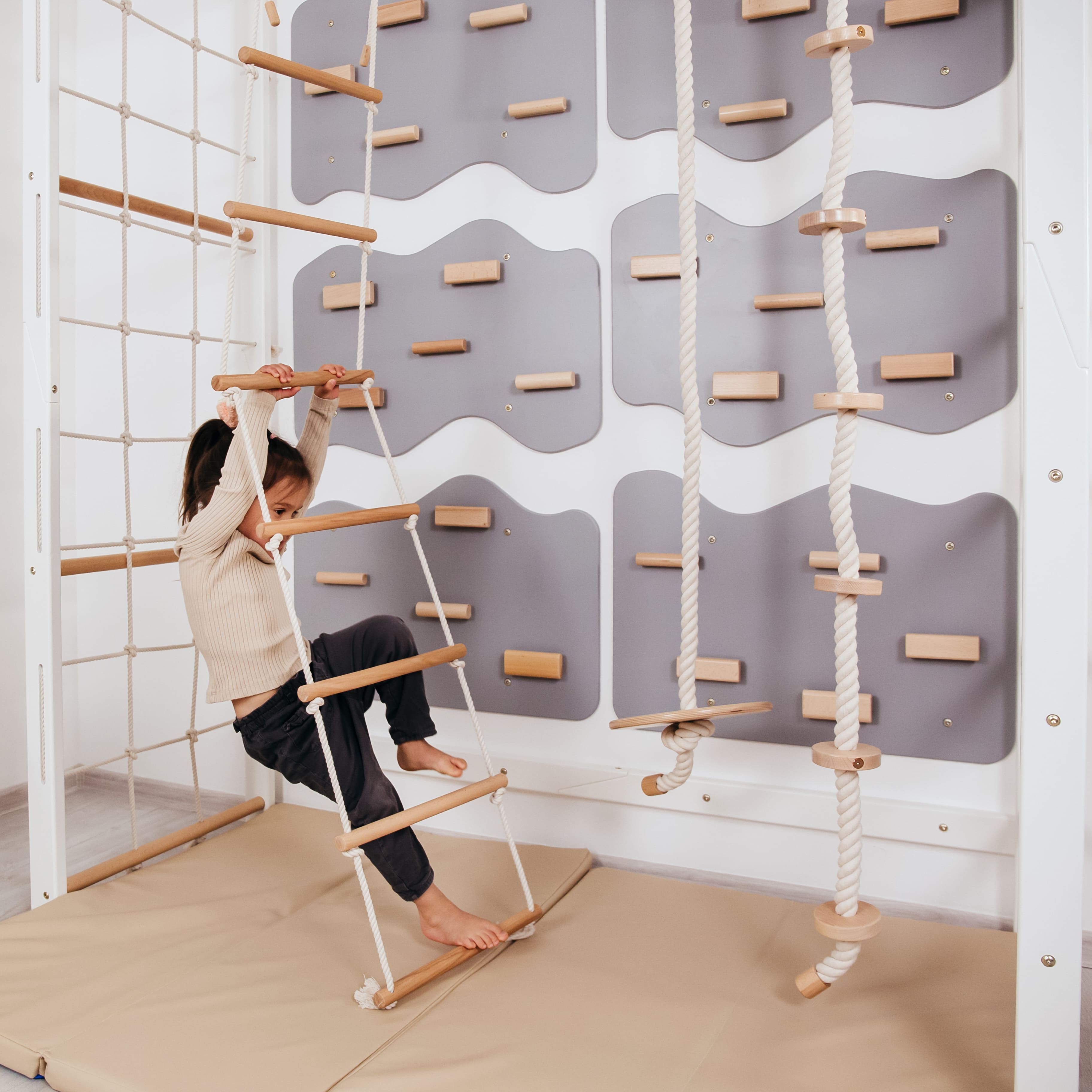 Playground Set with Monkey Bars