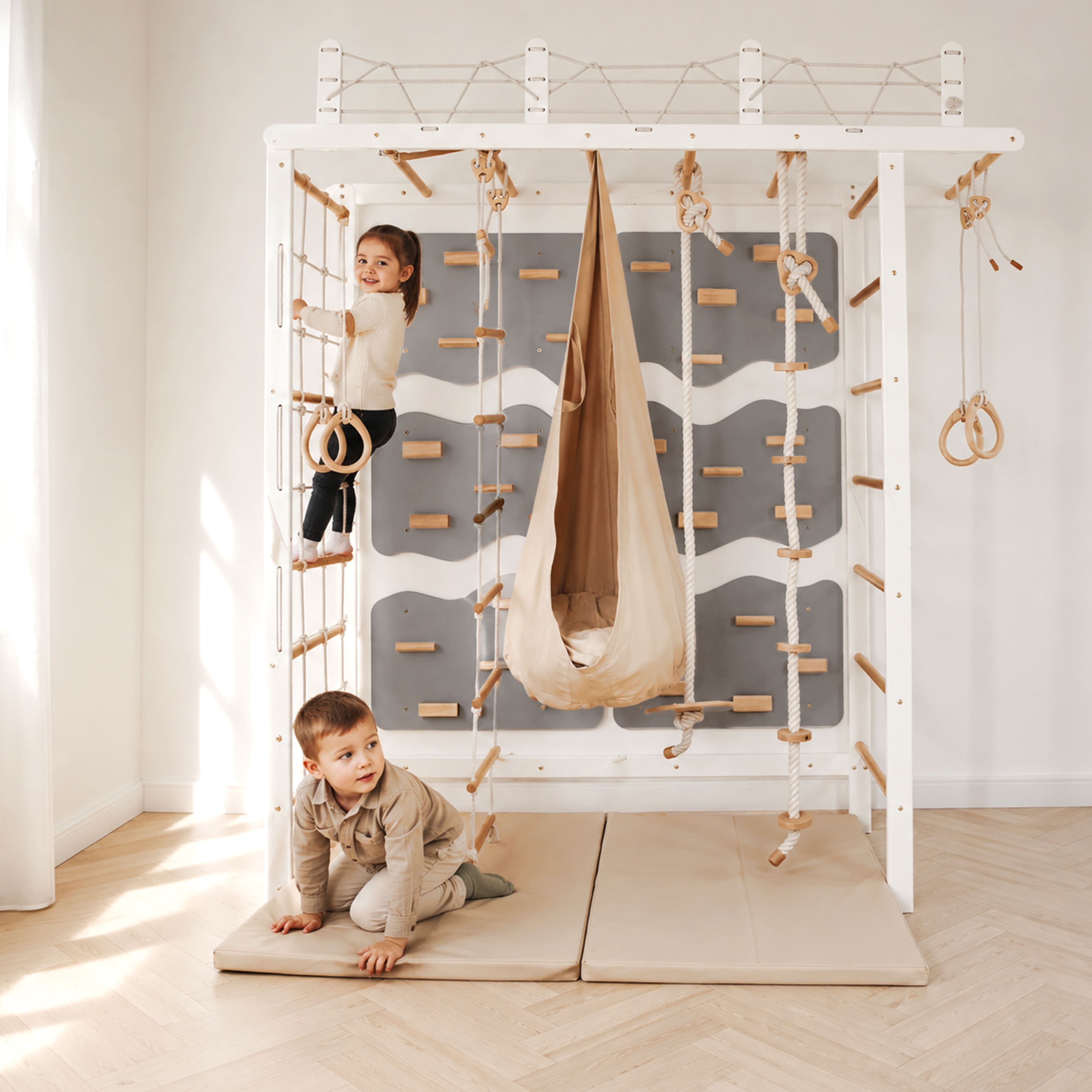 Playground Set with Monkey Bars