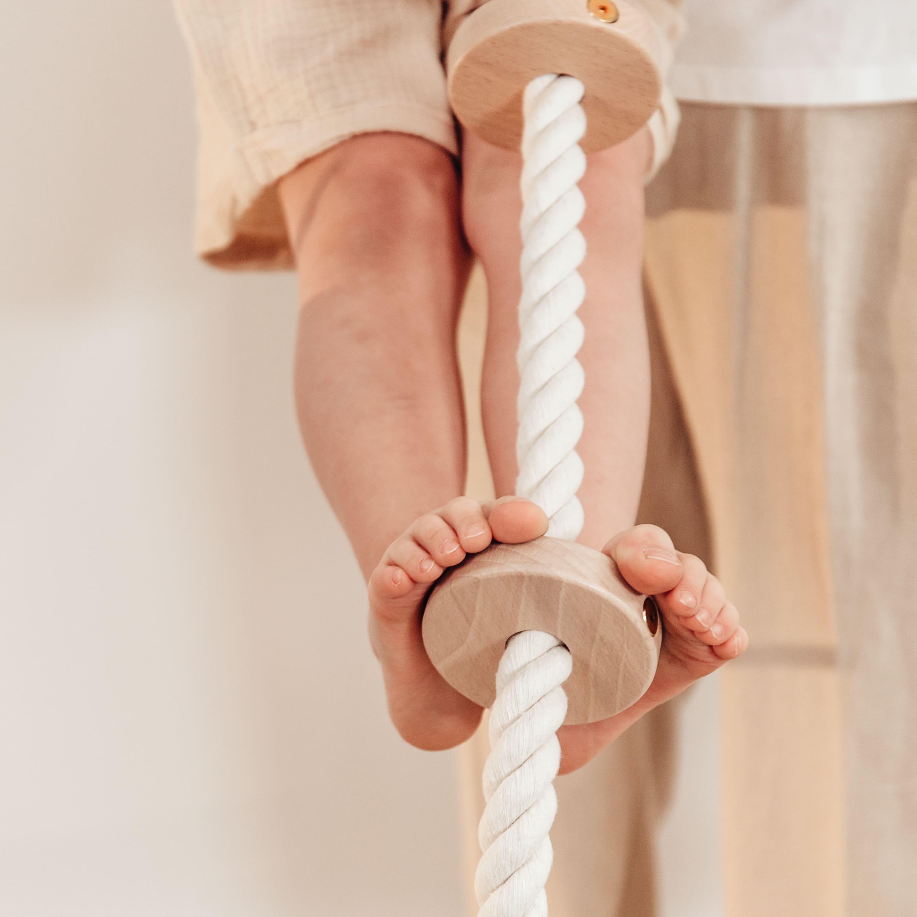 Wooden Climbing Gym