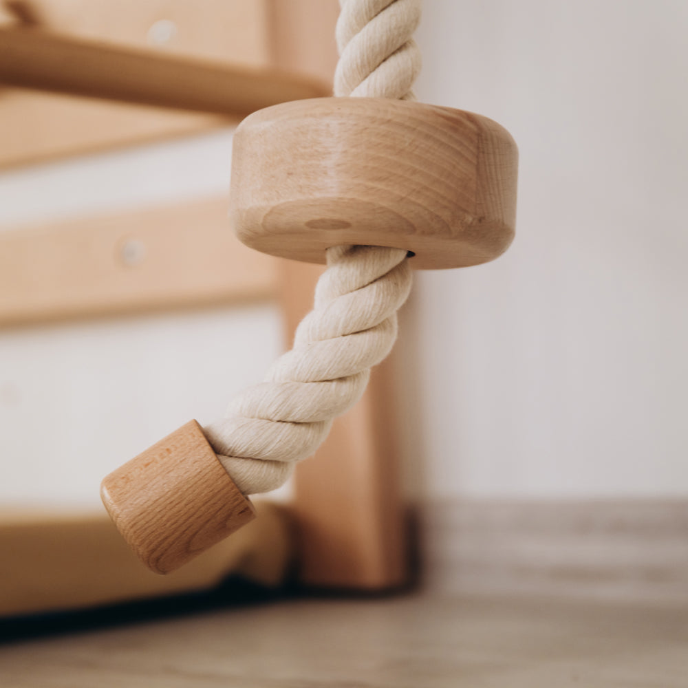 Kids Climbing Rope