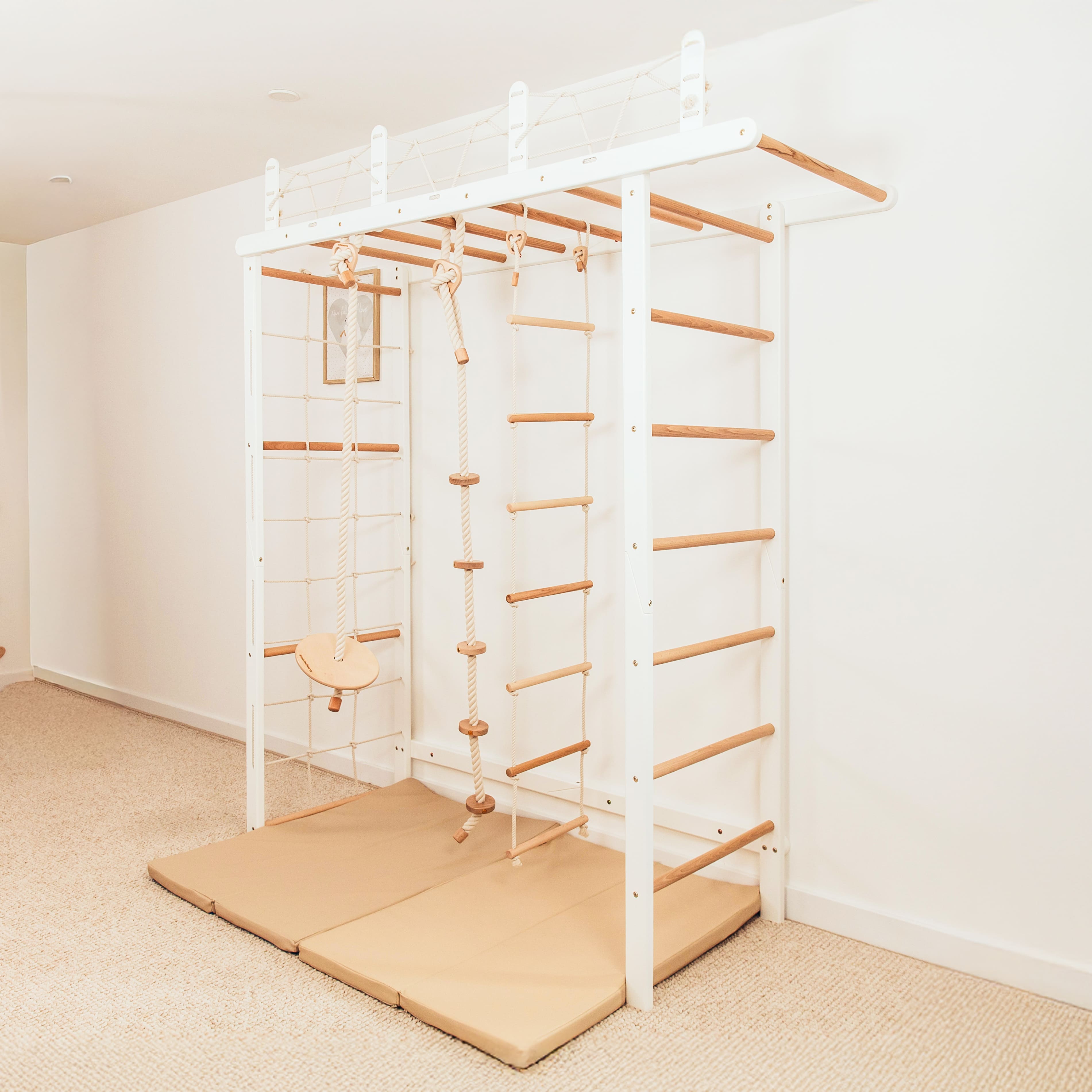 Wooden Climbing Gym
