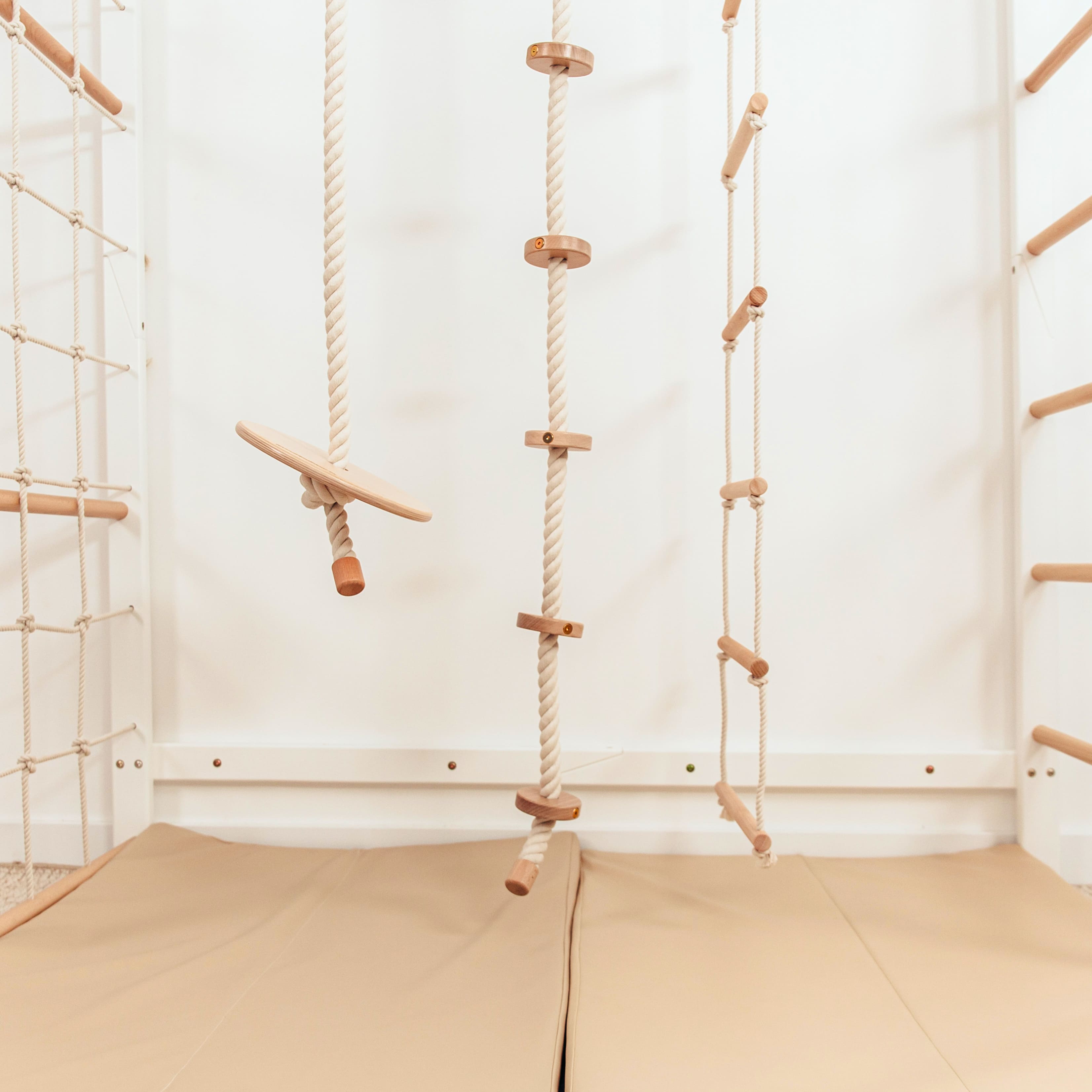 Wooden Climbing Gym