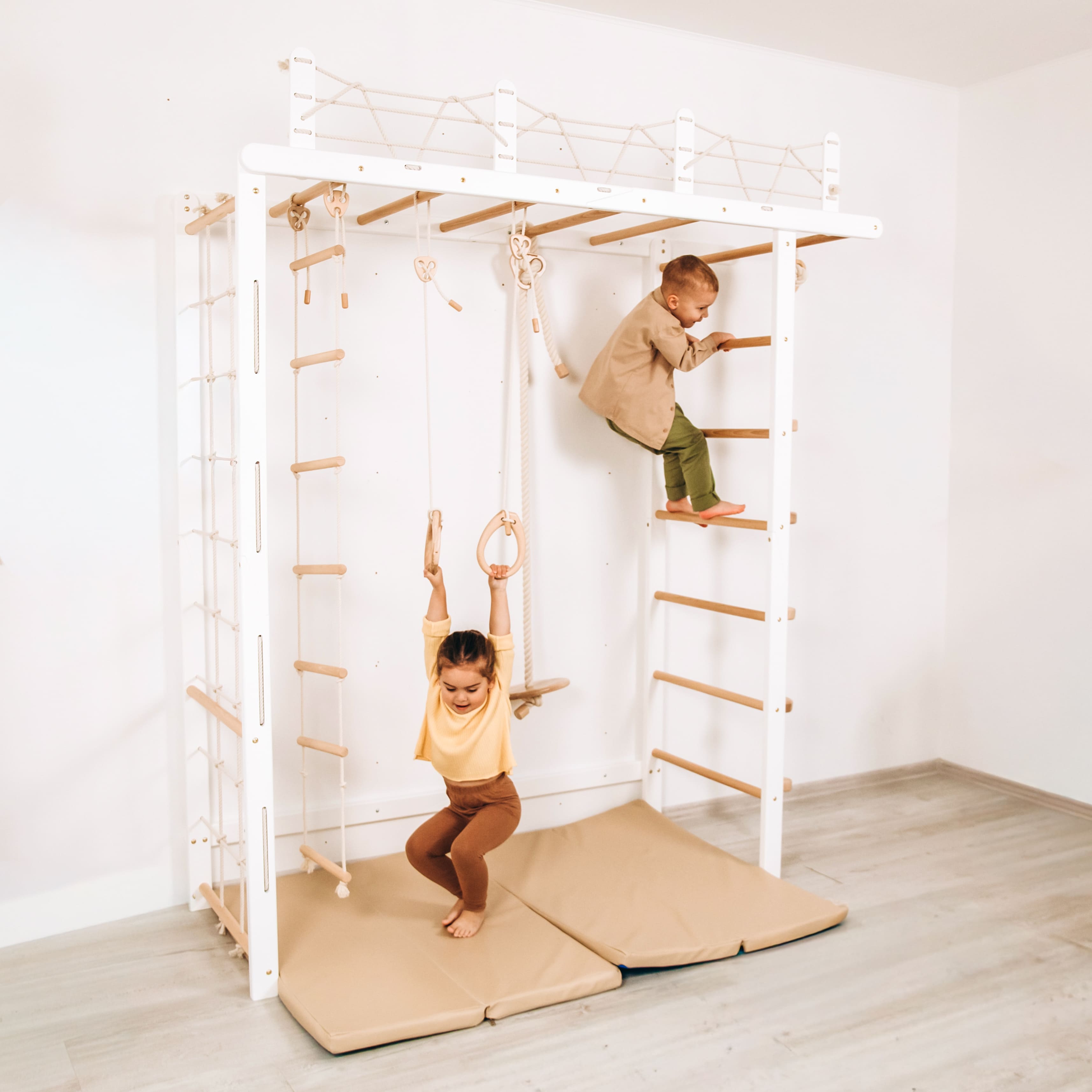 Wooden Climbing Gym
