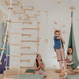 Kids Climbing Ropes