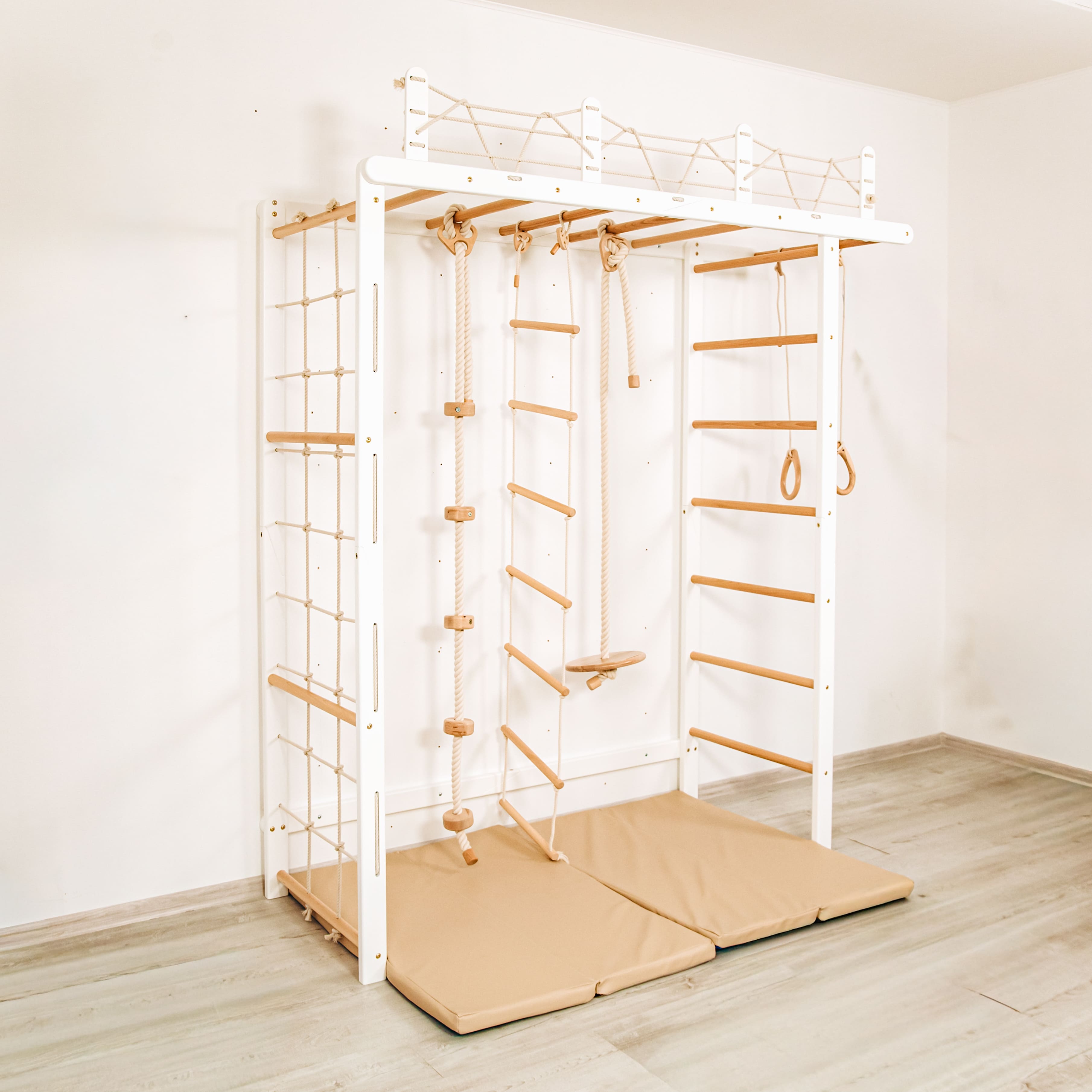 Wooden Climbing Gym