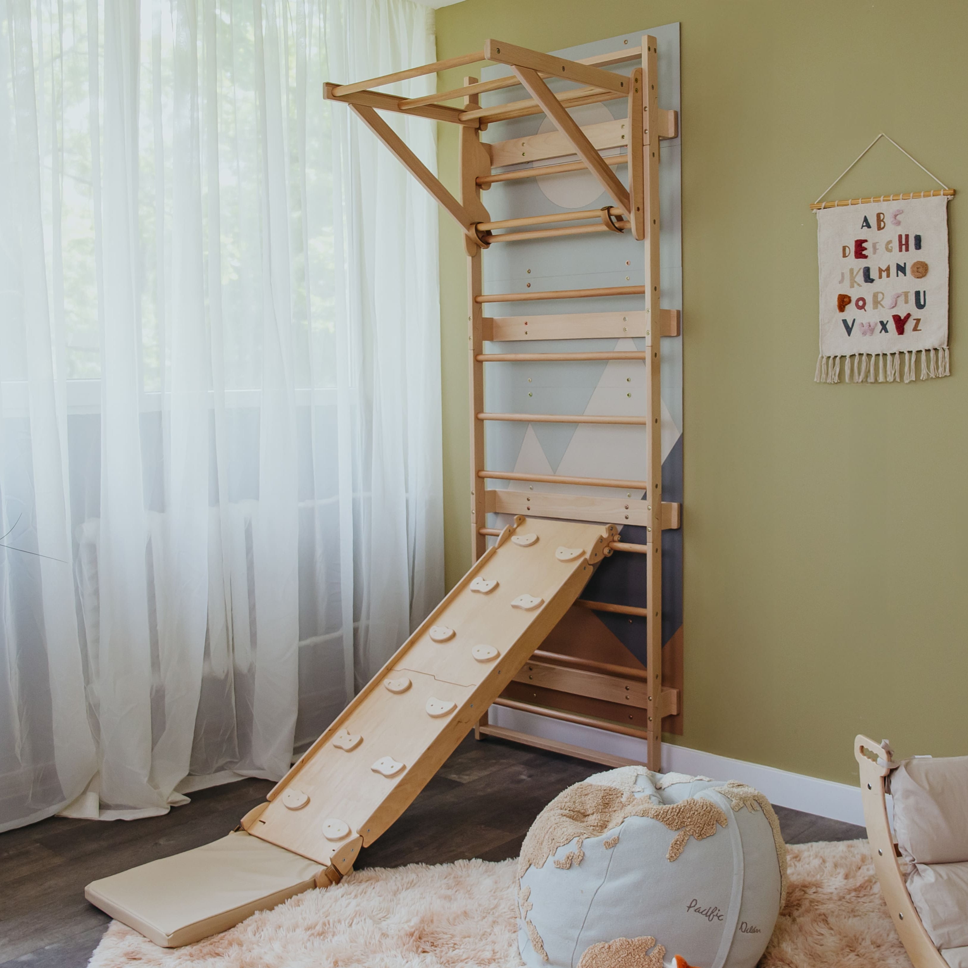 Swedish Ladder Wall Set “Mountain”