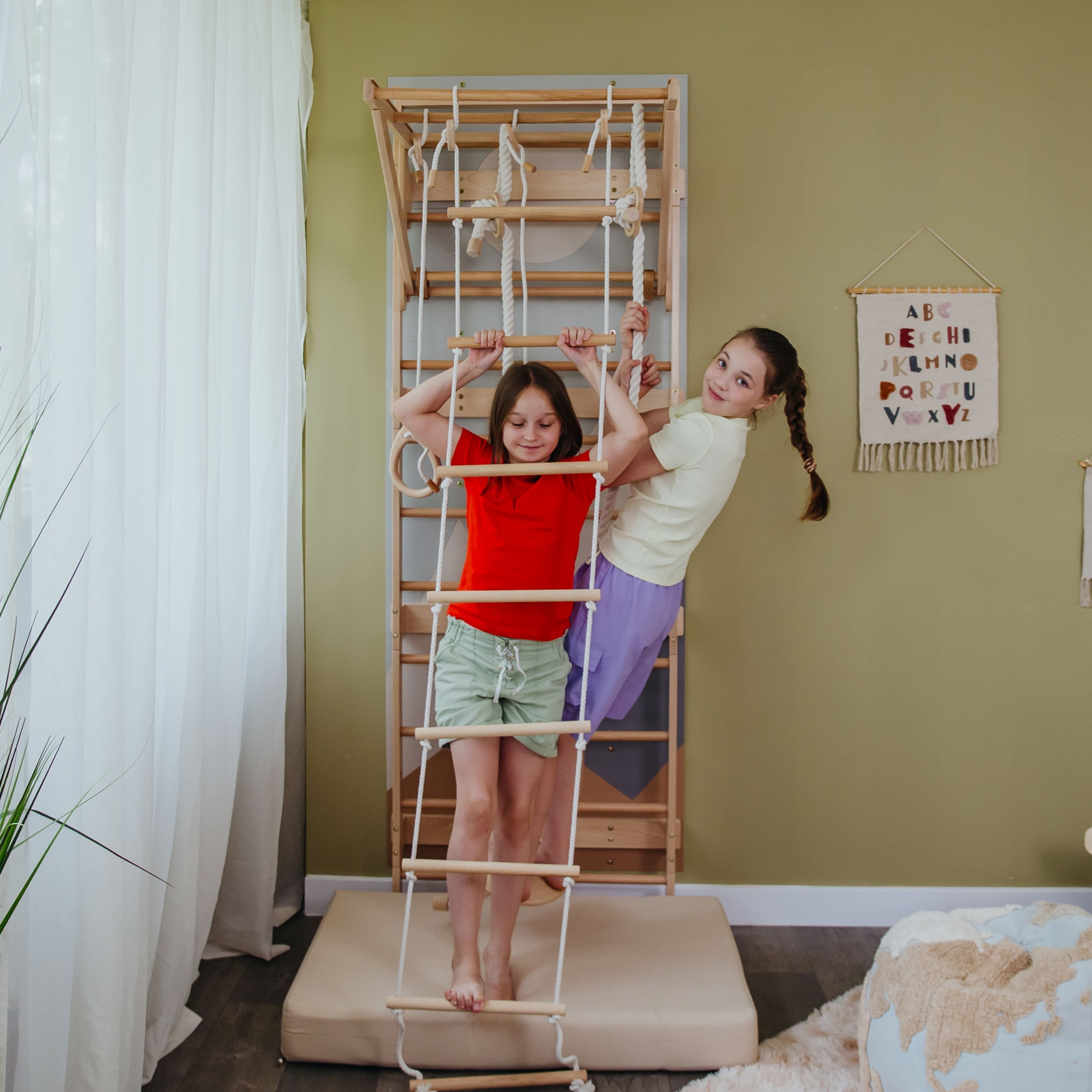 Swedish Ladder Wall Set “Mountain”