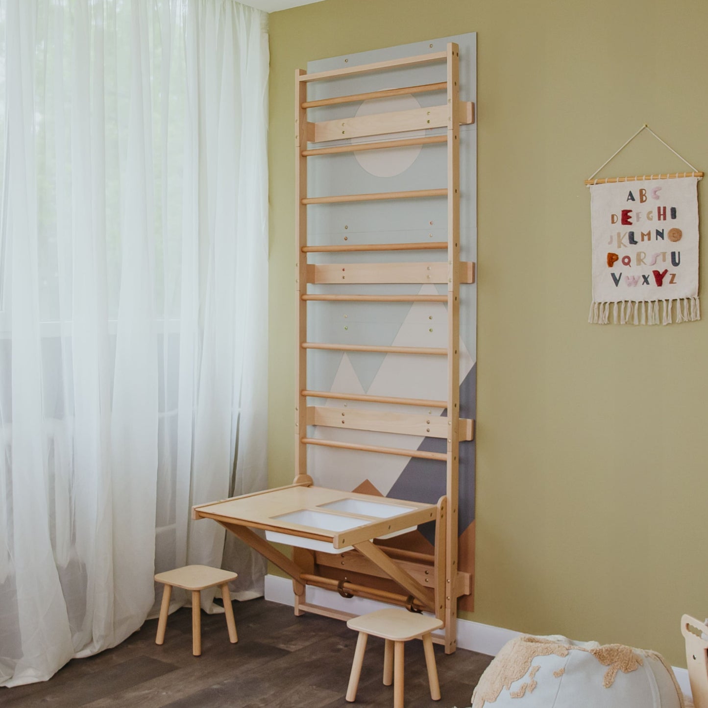 Swedish Ladder Wall Set “Mountain”