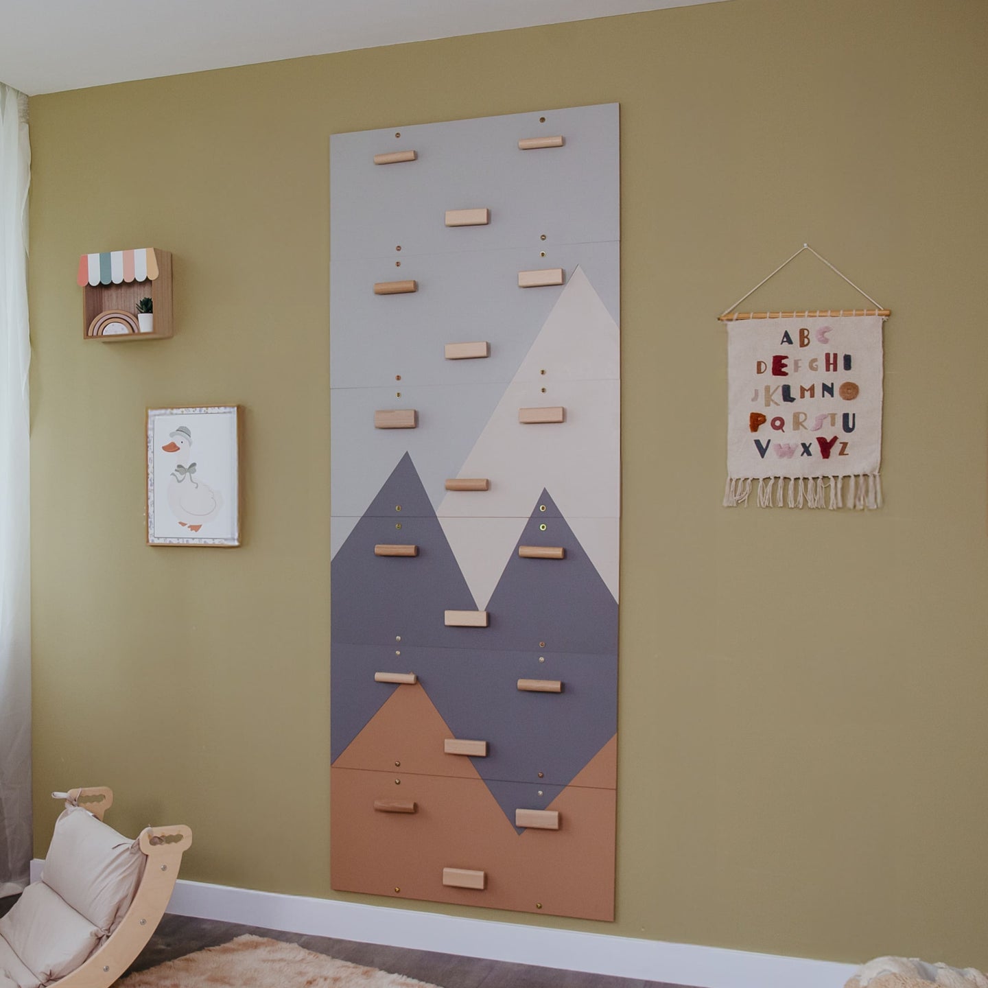 Kids Indoor Climbing Wall “Mountain”