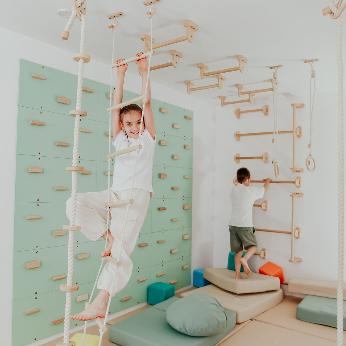 Climbing Ropes Children Kids Climbing Rope – Indoor Playground Rope for Home Gym ...