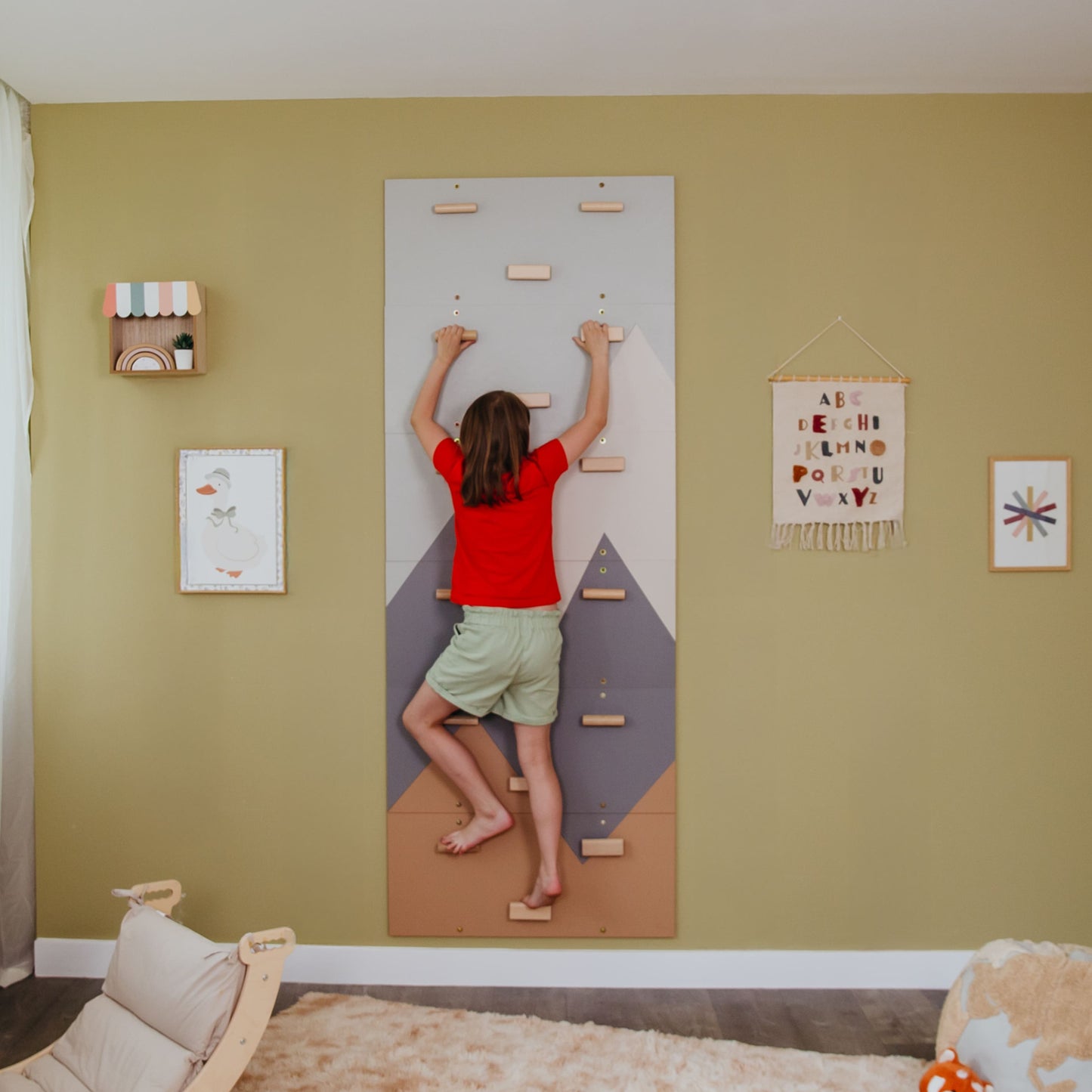 Kids Indoor Climbing Wall “Mountain”