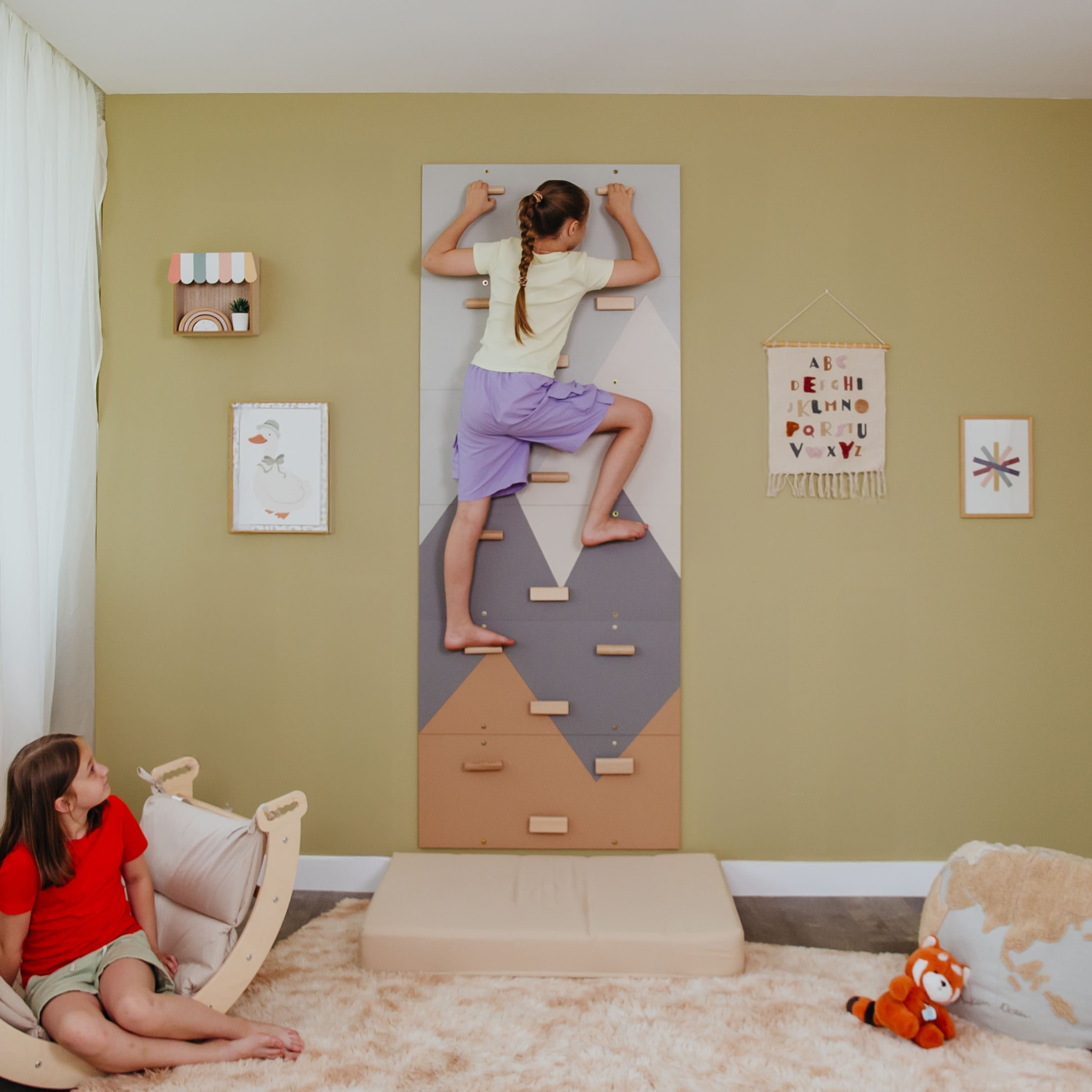 Kids Indoor Climbing Wall “Mountain”