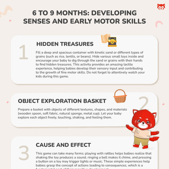 Montessori Activities from 6 to 18 months