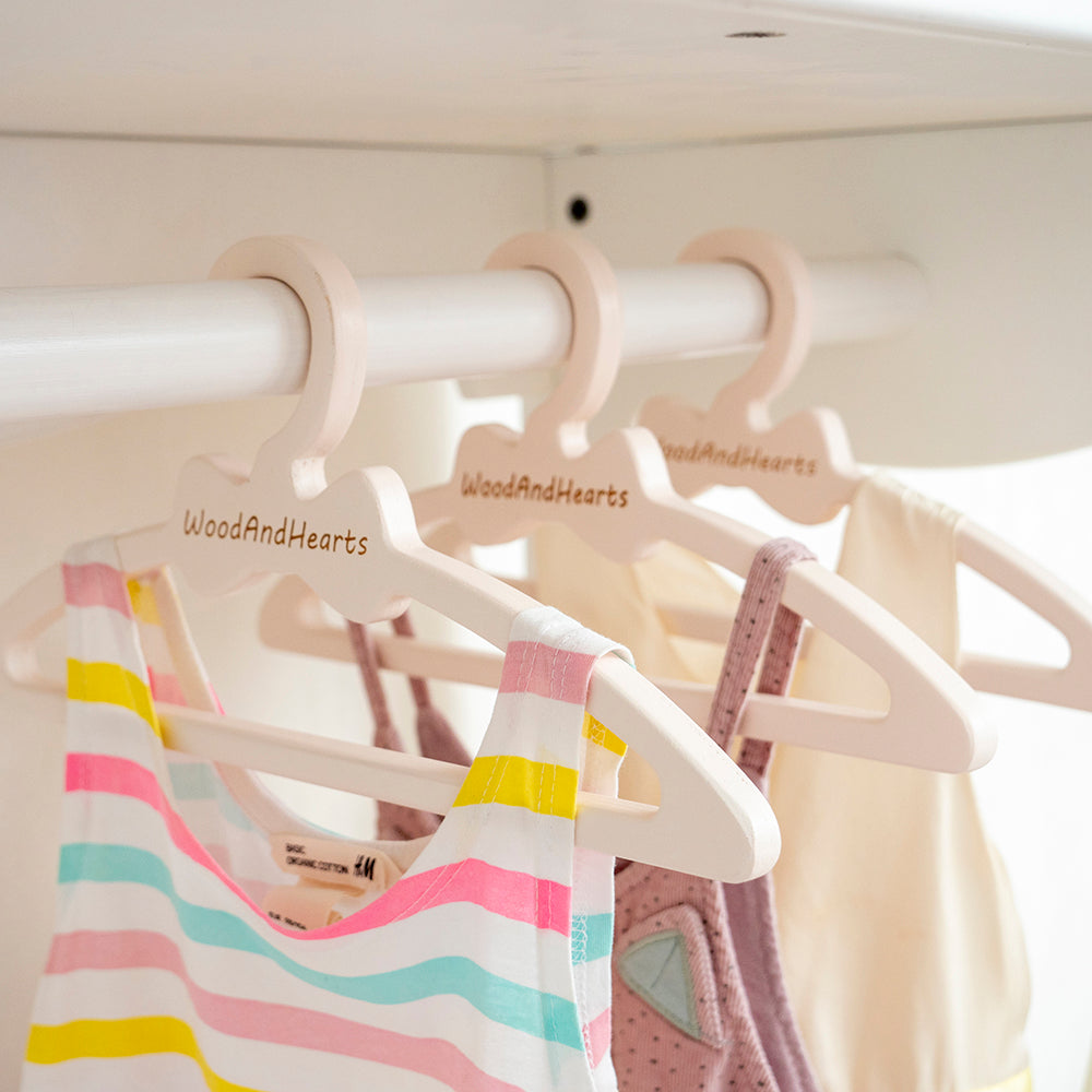 Baby Hangers 60Pack White Baby Clothes Hangers Bulk Kids Plastic Hangers  Toddler