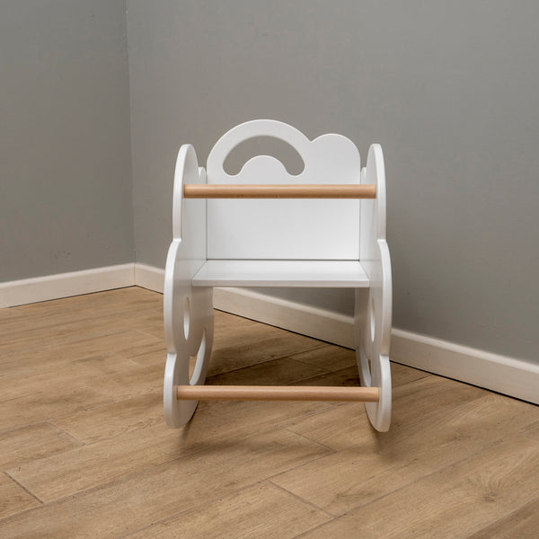 木製ゆりかご椅子「クラウド」