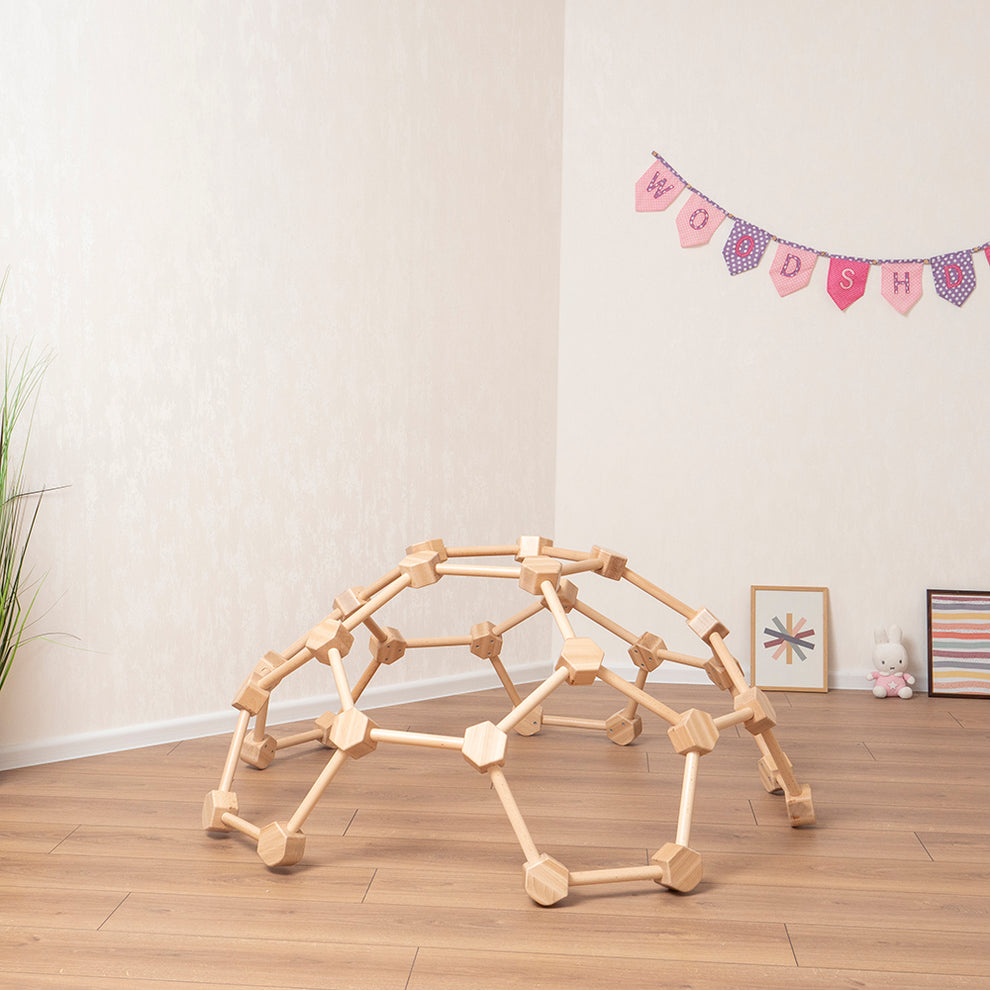 Wooden Climbing Dome - WoodandHearts
