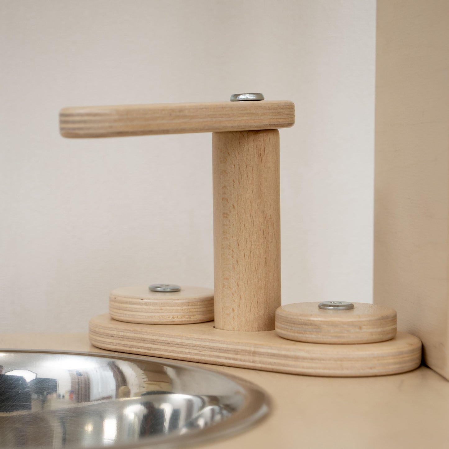 モンテッソーリ子供用木製ままごとキッチン「創作料理」