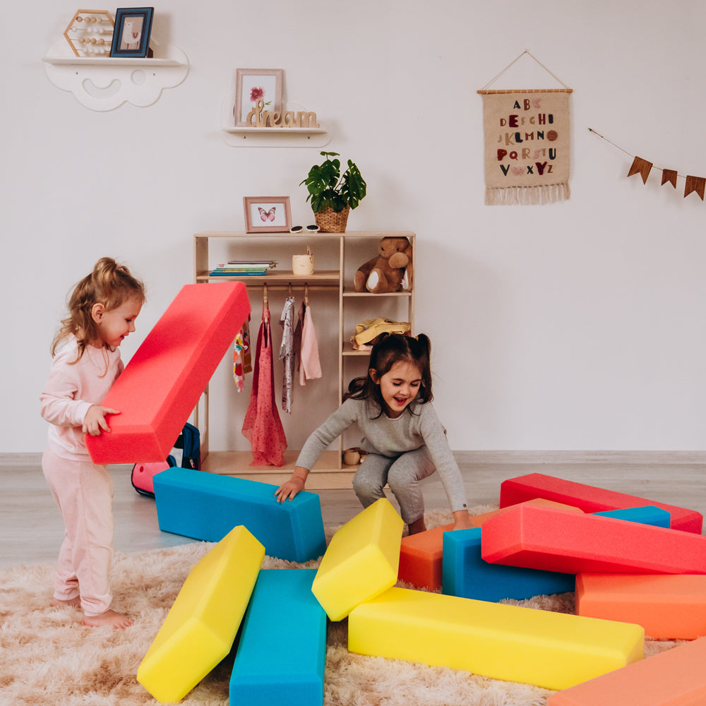 Kids Play Set, 6-in-1 Playhouse Climber Bundle