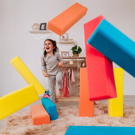 Mats for Kids and Foam Blocks
