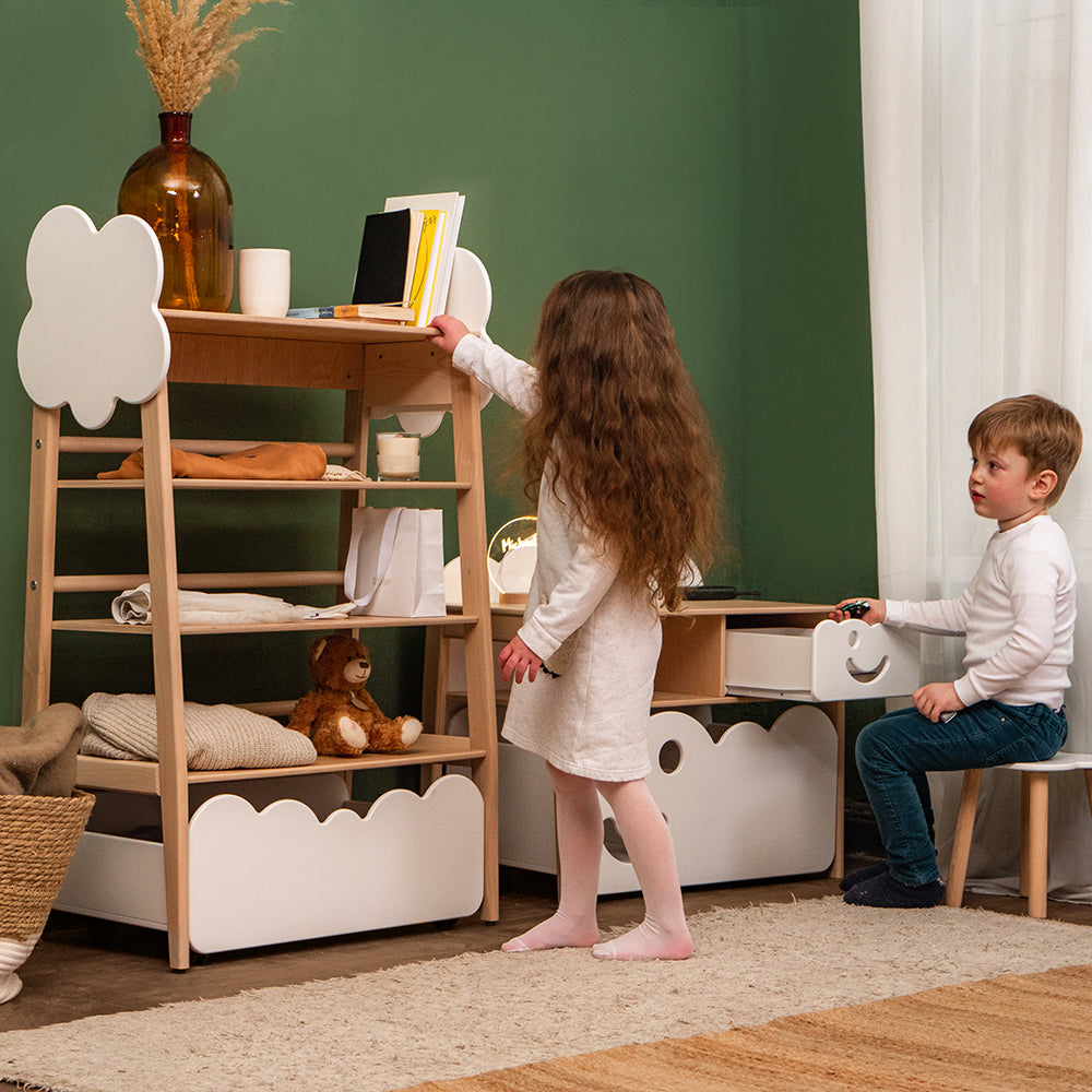 Montessori Wall Shelf - WoodandHearts