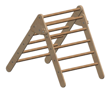 Montessori Climbing Set of 3 WoodandHearts