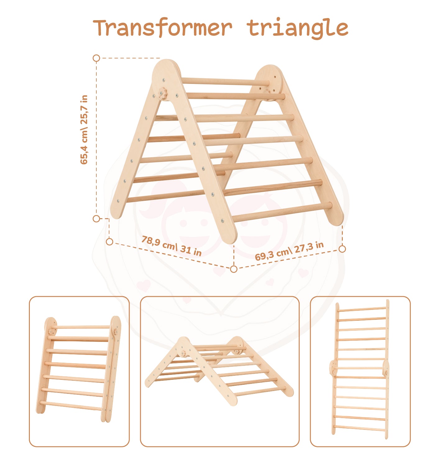 Transformable Climbing Triangle