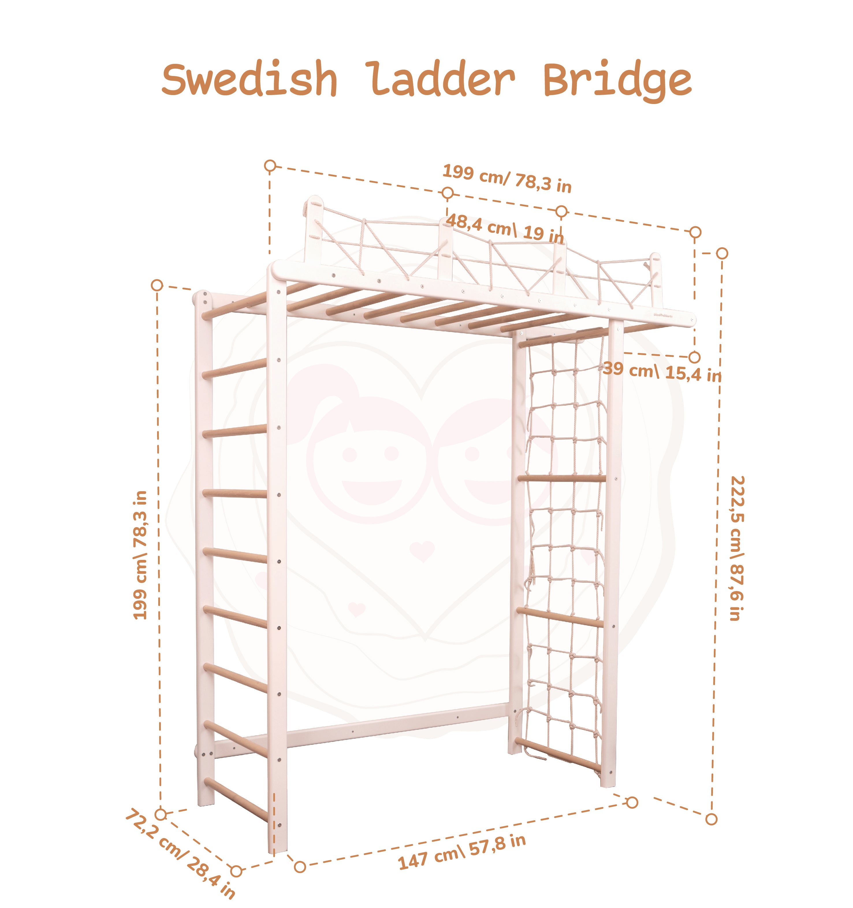 Swedish Ladder Gym