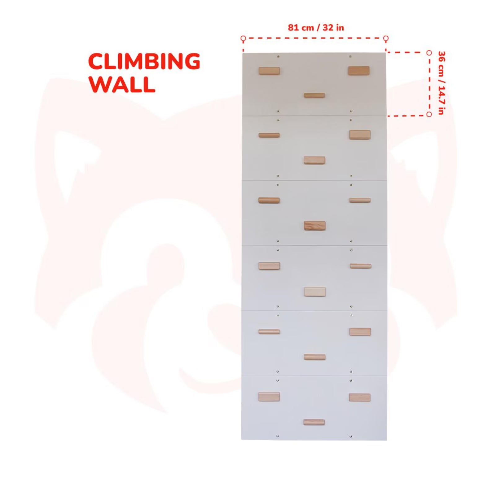 4-in-1 Swedish Wall Kit for Playroom