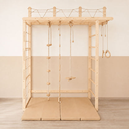 Wooden Climbing Gym