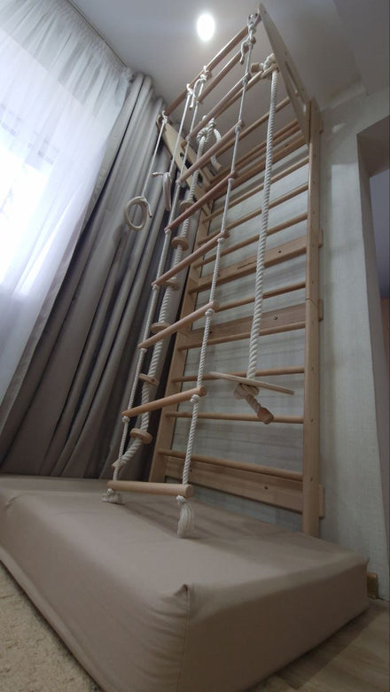 Swedish Wall Gym Set with Accessories
