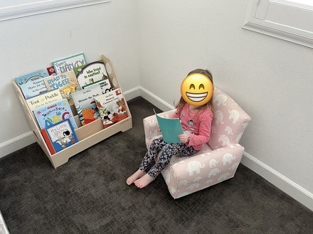 Beautiful Montessori bookcase
