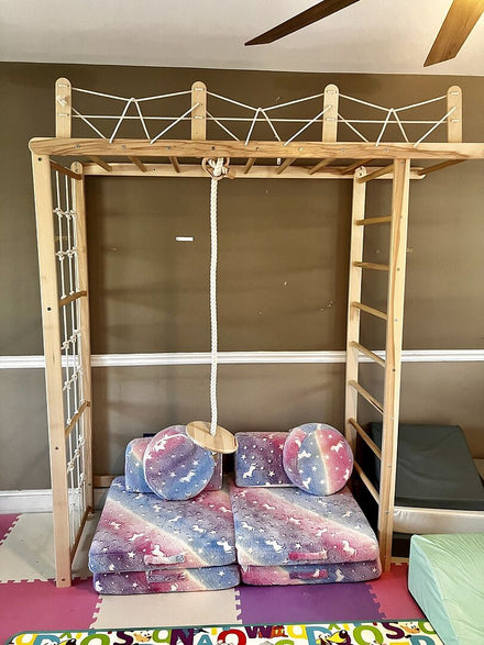 Perfect indoor monkey bars