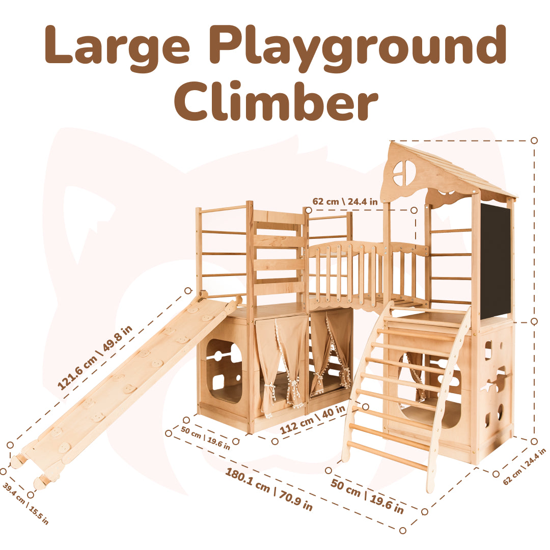 Large Playground Set, 2-in-1 Easter Gift Bundle
