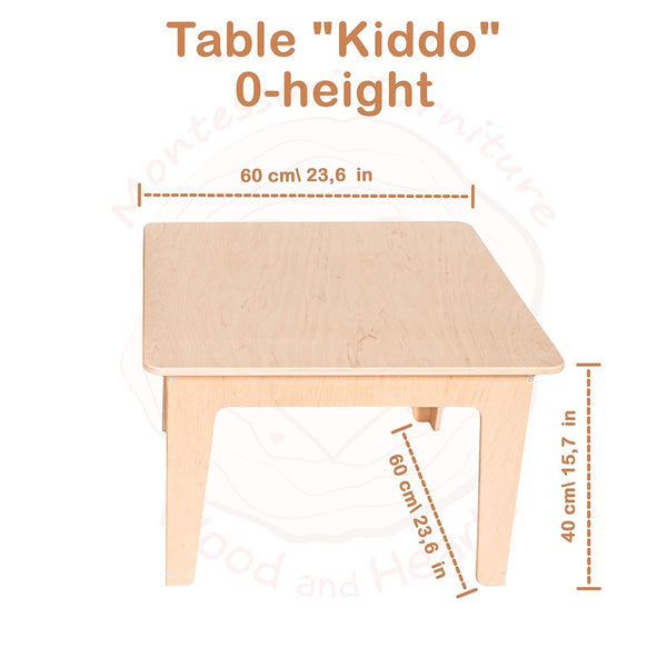 KIDDO Tisch und Stuhl
