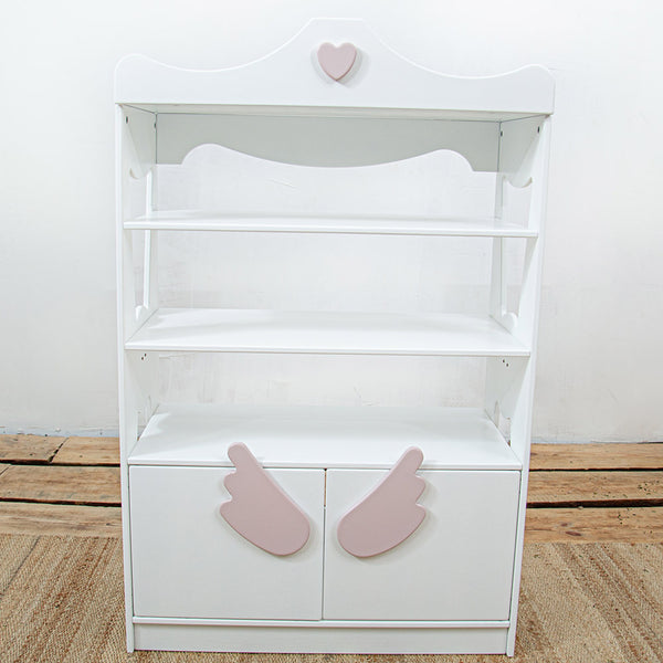 Wooden Cabinet for Kids Room, Floor Standing Bookshelf "Angel"