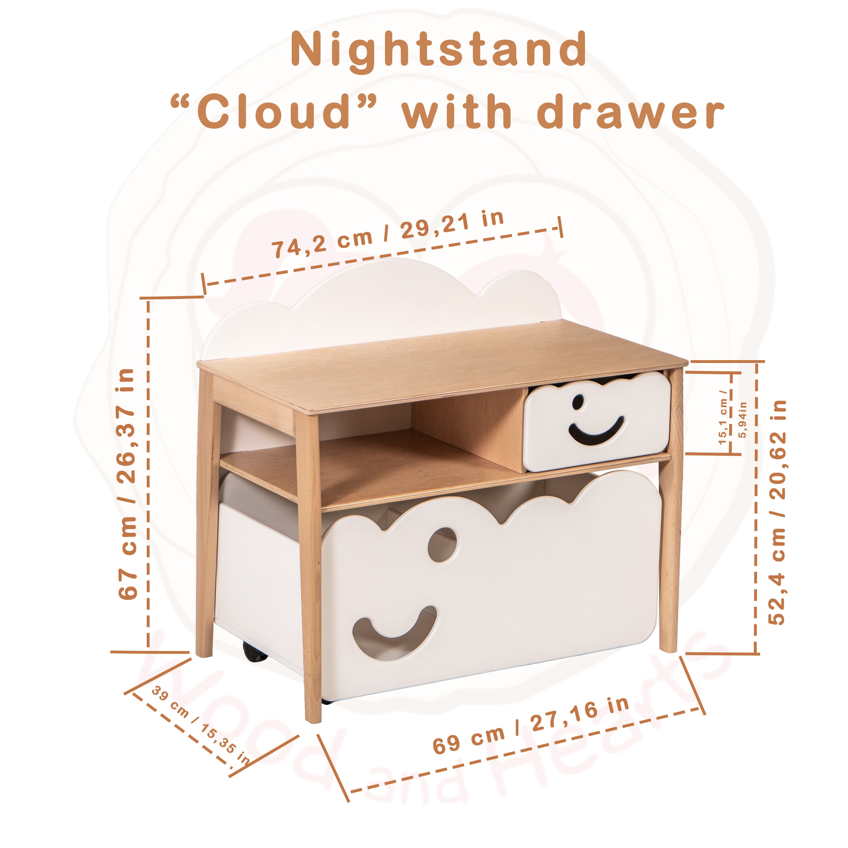 Montessori Nightstand