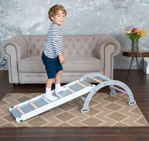 Baby gym Montessori Arch + Montessori Ramp